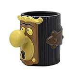 Capacidad 500 ml ABYstyle - Disney -Alicia en el País de las Maravillas - Taza 3D - 500 ml - Asa