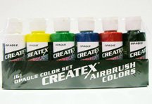 Kit Createx Opaque Starter Set de pintura acrílica opaca para Bellas Artes