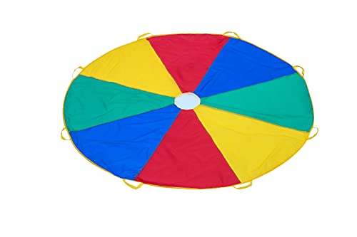 image for Rettebovon Parachute for Kids with 8 Handles Multi-Purpose Waterproof 