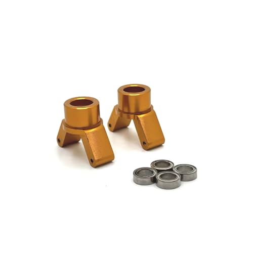 RC�X�y�A�p�[�c For HuanSu 14321 For JJRC C8802 YDJ-D879 1/14 RC�J�[�p�[�c ���^���A�b�v�O���[�h ���A�z�C�[���J�b�v �����A�N�Z�T���[(Yellow)