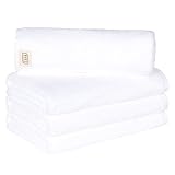 【Amazon.co.jp限定】 タオル研究所 [スピードドライ 3D] #009 バスタオル ミラノホワイト 4枚セット 速乾 中厚手 東レ共同企画 省エネ サステナブル 耐久性 420GSM JapanTechnology