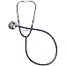 MABIS Stethoscope, Adult Dual Head to Listen to Sounds from Large Organs or Specific Areas of The Body with Large Diaphragm for High or Low Frequencies, 22 Inch Y Tubing, Purple