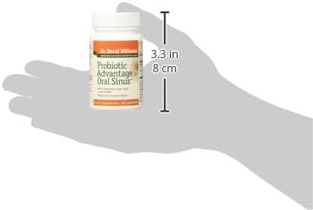 Healthy Directions Dr. David Williams' Probiotic Advantage Oral Sinus Probiotics for Your Mouth, Teeth, and Gums, Sugar-Free, Natural Cinnamon Flavor, 50 Lozenges (50-Day Supply)