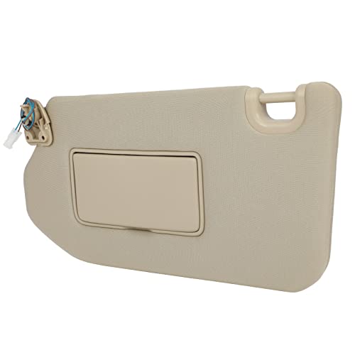 Ocpty Sun Visor Fit For Nissan Pathfinder 2013 2014 2015 2016 2017 2018,For Infiniti Qx60 2014 2015 2016 2017,For Infiniti Jx35 2013 With Sunroof(Beigh,Left Driver Side) #TOP6