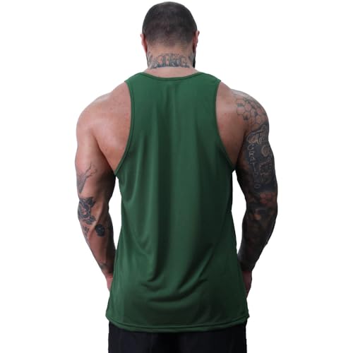 Regata Cavada Masculina MXD Conceito Dry Fit 100% Poliéster Rajado Furadinho