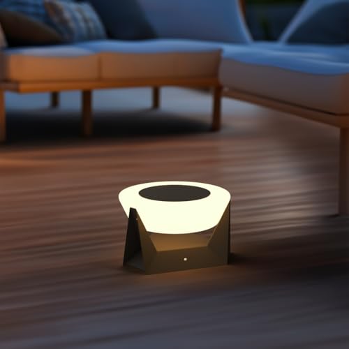 Lanterne moderne d'extérieur MOD LIGHTING Skye solaire noir IP65