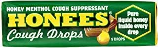 Ambrosoli Honees Menthol Eucalyptus Cough Drops, 9 Count