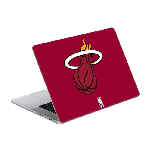 Skin Miami Heat MacBook Pro 16 A2485 autocollant rouge vinyle
