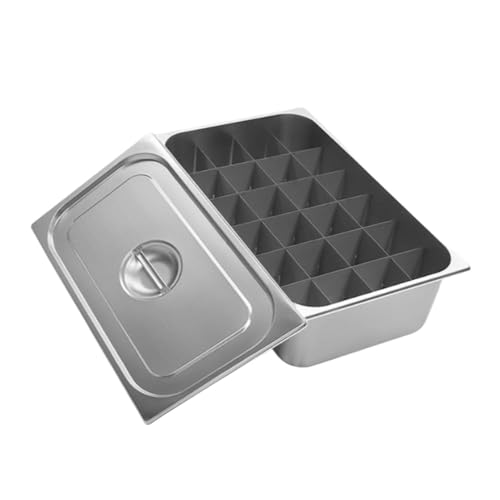 おでん鍋 おでん仕切り 仕切付 IH対応 卓上鍋 シルバー 卓上万能鍋 しゃぶしゃぶ鍋 仕切り付 煮物 大容量 耐久性 家庭用 多用途 調理器具 (24マス(蓋付き))