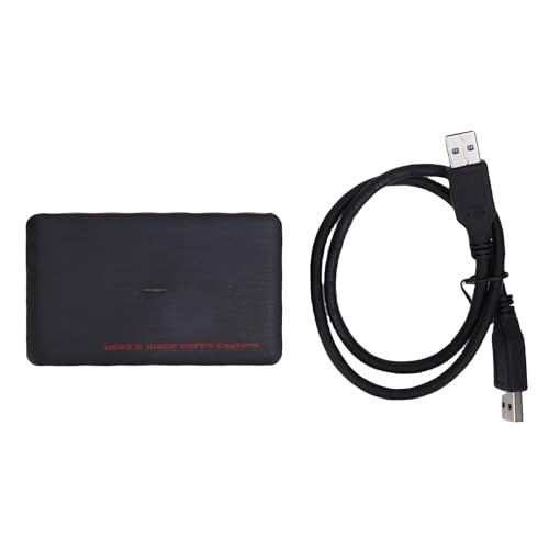 Tarjeta de captura USB 4K Jiawu para grabar vídeo HD sin retardo y añadir voz con micrófono 6