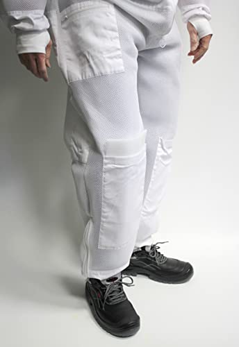 NEU ! Vollventilierter Imker-Overall, Imkeranzug mit runder Haube, rundum atmungsaktiv und dabei leicht – Bild 7