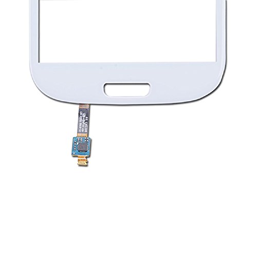 JingXiGuoJi Novelty Touch Screen Glass Digitizer Replacement for Samsung Galaxy S3 i9300 (White)