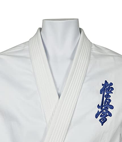 8-oz Kyokushin Karate Uniform Kids gi & Adult Martial Arts uniform Unisex Karate Gi White Color Size 00-6
