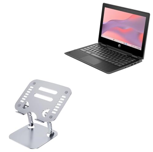 Soporte Ajustable para Laptop BoxWave Metallic Silver