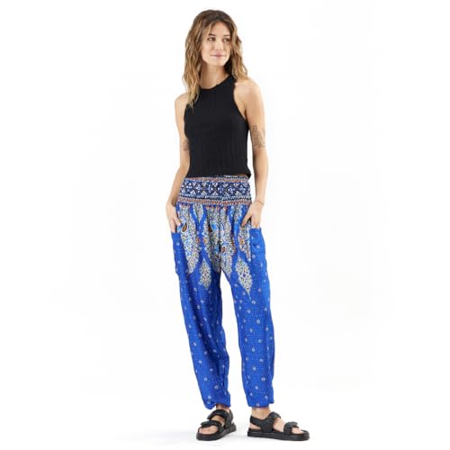 Happy Trunks Harem Pants - Flowy, Baggy Sweatpants for Women - Hippie Clothing