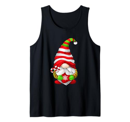 Funny Xmas Stocking Grandpa Gnome For Family Cute Christmas Camiseta sin Mangas