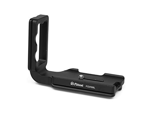 Zapata Arca LC7848 soporte L-Holder FD200L Nikon D200 riel liberacion
