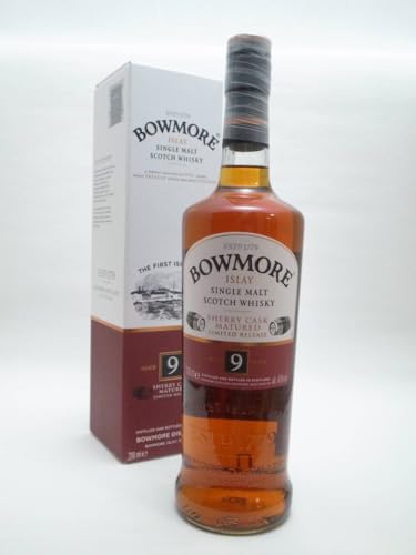 �{�E���A 9�N �V�F���[�J�X�N�}�`���A�[�h �I�t�B�V�����{�g�� Bowmore 9Years
