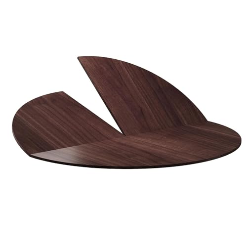 Table ronde pliable 120 cm avec surface de salle à manger durable - 2