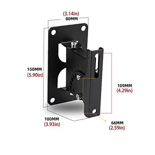 Soportes para altavoces de pared para evitar caídas y ahorrar espacio 2