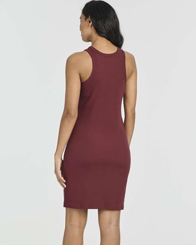 Image of 3 Pack Women's Ribbed Mini Sleeveless Tank High Neck Dresses Casual Dress