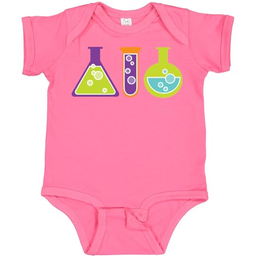 inktastic Scientist Kids Chemistry Beakers Baby Bodysuit 24 Months Hot Pink 67c0