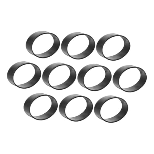 TOYANDONA 10pcs Diving Rubber Ring Equipment Diving Belt Scuba Diving Webbing Retaining Ring Underwater Tank Strap Scuba Backpack Strap Scuba Diving Rubber Ring Diving Retaining Ring Black