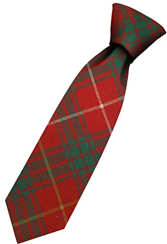 Cravate en laine homme Bruce Ancient Tartan pour éviter les plis