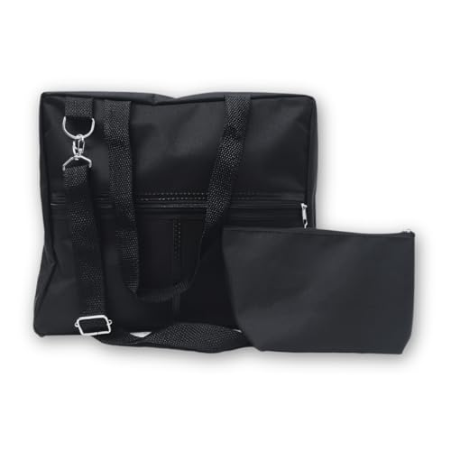 Bolsa Maleta Para 120 Esmaltes Frasqueira preta Manicure