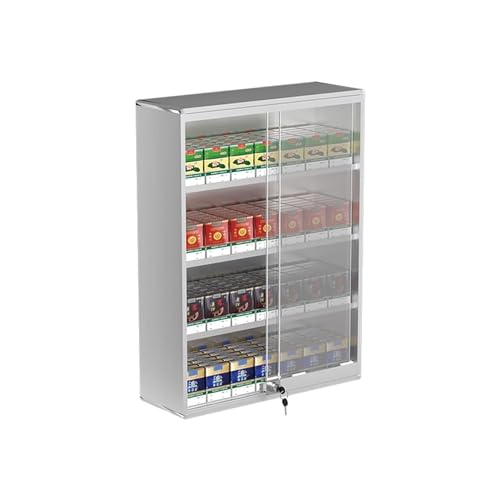 Organisateur d'armoire de vente au détail sécurisé pour tabac et bonbons