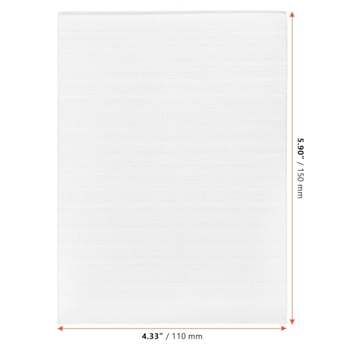 SINJEUN 400 Stück Schaumstoffbeutel, 11 x 15cm Weiß Schaumstoff Verpackung für Umzug und Verpackung, EPE Umzugsverpackung für Transport, Lagerung