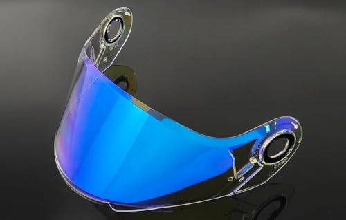 Visière casque FF325 FF370 FF386 LS2 Revo Clear Blue résistant