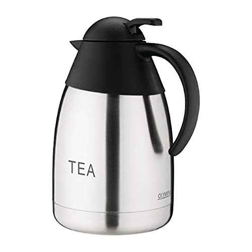 Olympia Vacuum Jug - Domed Lid 250X140mm 15 L Stainless Steel Pitcher