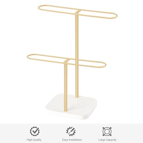 Présentoir à lunettes de soleil haut de gamme en acier mat antidérapant - 4