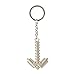 Produktbild JINX Metal Pickaxe Keychain (3D), Silberfarben, Einheitsgröße, 7141