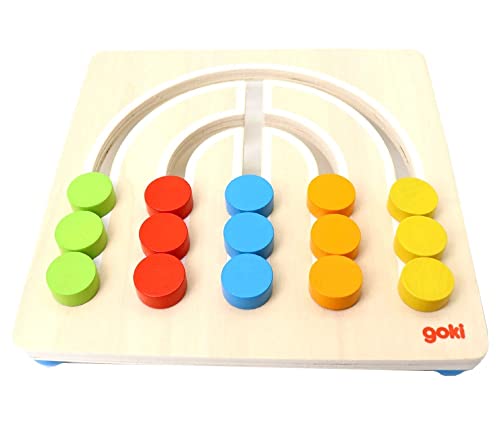 Tableau de classement Arco Iris Goki Jeu multicolore en bois