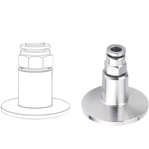 Accesorios de tubería de acero inoxidable de 14mm estancos y resistentes 6