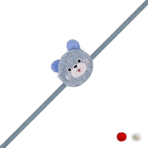 Image of I Jewels Fancy Cartoon Kids Rakhi With Roli Chawal & Rakshabandhan Card for Bro /Brother /Bhai