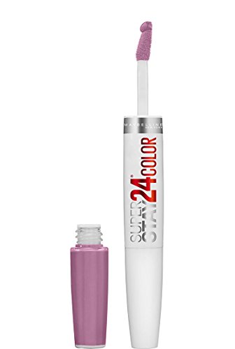 Image of Maybelline Superstay 24 2-Step Liquid Matte Lipstick Makeup, Lasting Lilac, 1 Kit