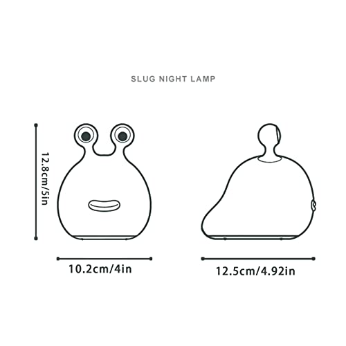 Lámpara de noche de silicona con sensor táctil miniatura 6