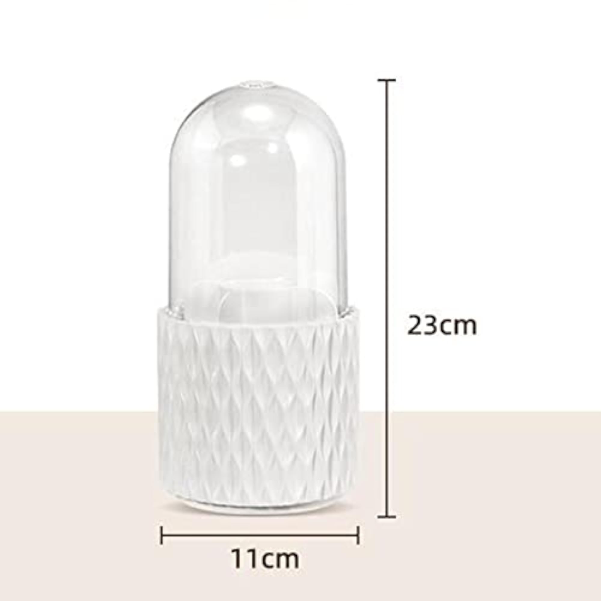 Multifunction Rotating Cosmetic Brushes Holder Container