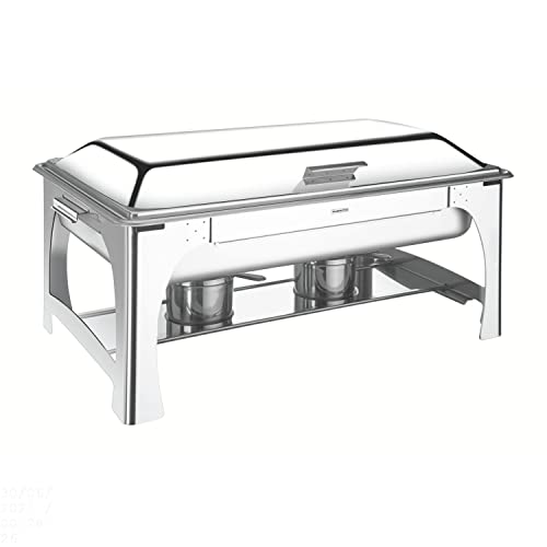 Rechaud Banho Maria Tramontina 61040220 Retangular 8.42L Aço Inox
