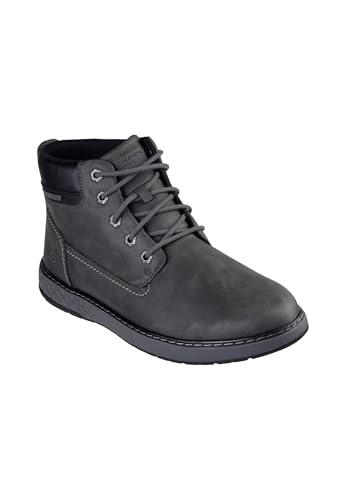 Image of Skechers Men's USA Garlan - Deno Round Toe Waterproof Lace Up