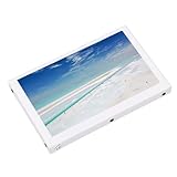 Aspect en métal: Ce deuxième écran d'affichage externe PC est composé d'un excellent matériau en alliage en aluminium pour la coque, qui est robuste et robuste, mince et mince, compact et léger, facile à transporter.