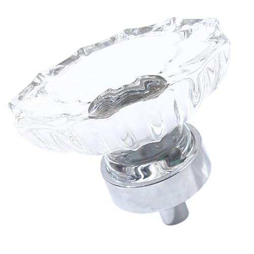 DOITOOL 3pcs Cabinet Knobs Drawer Pulls Square Knobs Art Decor Easy Install Accessory