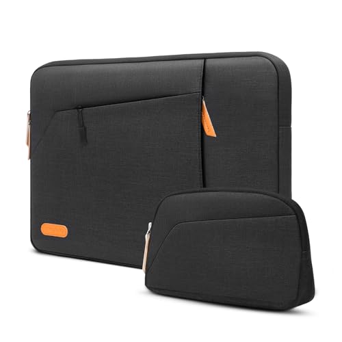 MOSISO Laptop Case 13.3 inch, 13-13.3 inch Laptop Sleeve, Black