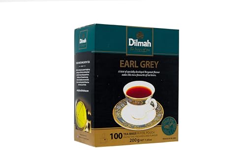 Dilmah Early Grey Tea 100 Teabags 200 g