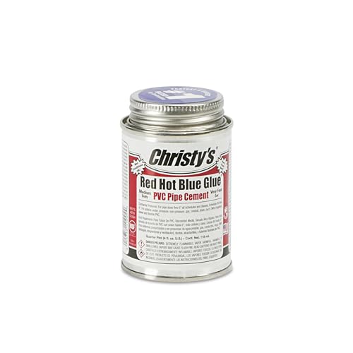 PVC Cemento Christy's Red Hot Pegamento Azul