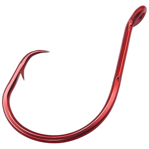Image of Circle-Hooks-Fishing-Equipment-Octopus-Hooks-Saltwater-50 Pack #1 -12 /0