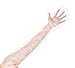 KingSeal Poly Shoulder Length Disposable Gloves, 34 inch Length, 1.6 mil Thickness, OSFM - 100 Pack, for Breeding, Field Dressing, Foodservice, and More